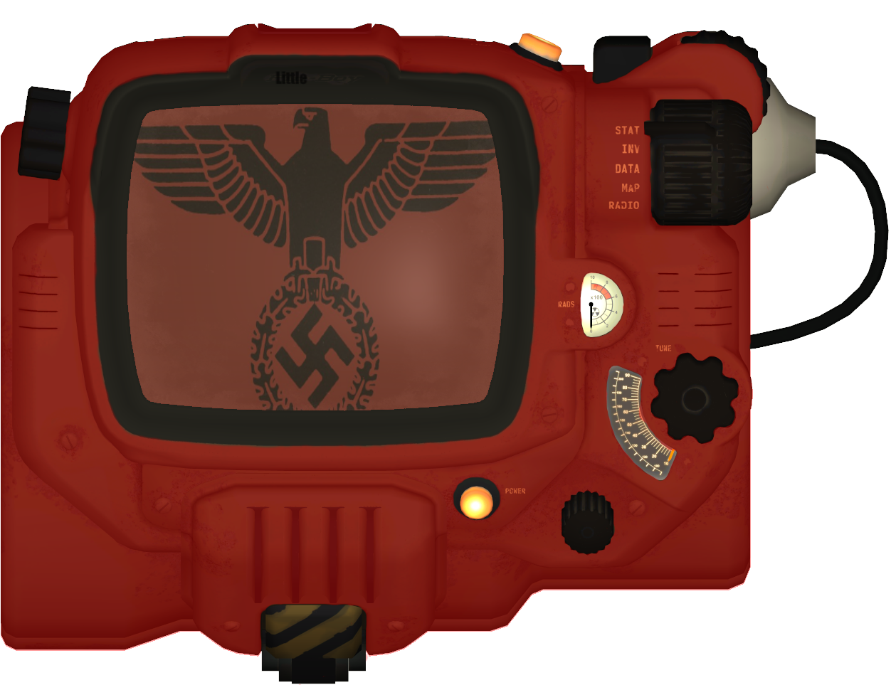 Fo4 Pip-boy 3000 Mark Iv - Fallout Nv Pip Boy Mod (1380x1047), Png Download