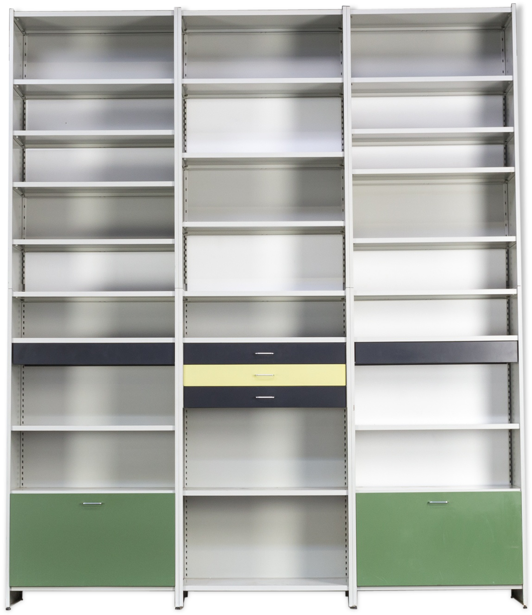 60s André Cordemeyer Giant Model 5600 Metal Wall Unit - Bookcase (1457x1457), Png Download
