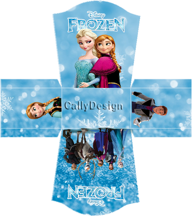 Kit Digital Aniversário "frozen Disney" Uma Aventura - Cachepot Molde Frozen (682x726), Png Download