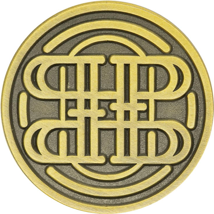 Antique Gold - Emblem (800x800), Png Download