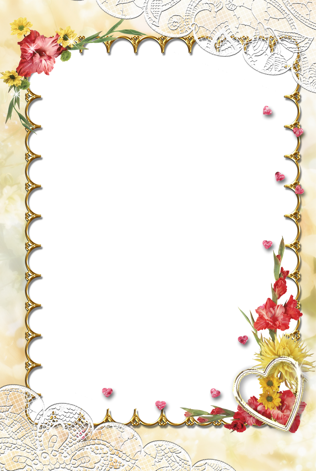 Coleção De Frames Png - Picture Frame (1074x1600), Png Download