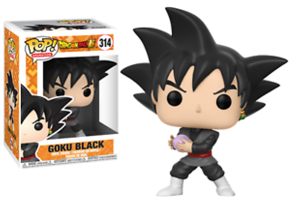 Funko Pop Animation - Funko Pop Goku Black (599x800), Png Download