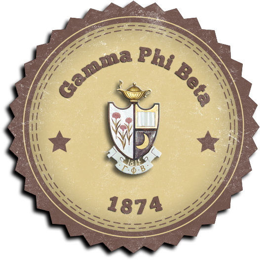 Gamma Phi Beta Seal - Delta Gamma Hannah Doll (600x600), Png Download