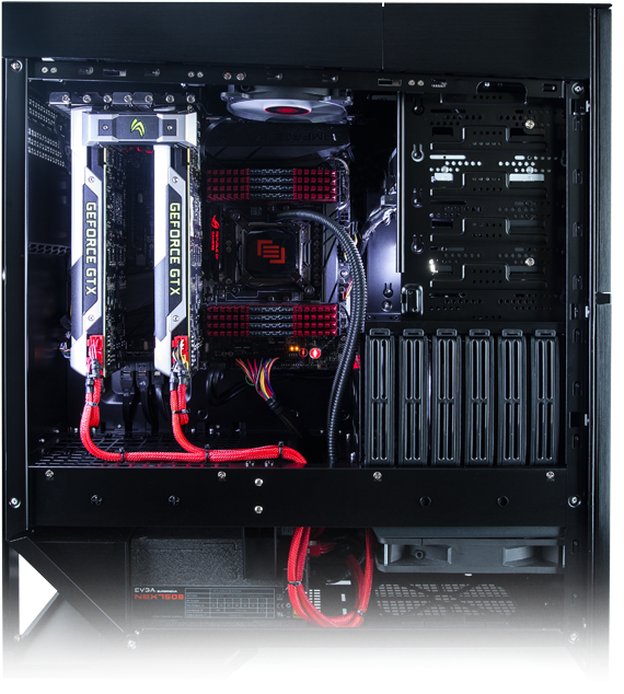 Bold Is Beautiful - Dual Cpu Custom Workstation (584x726), Png Download