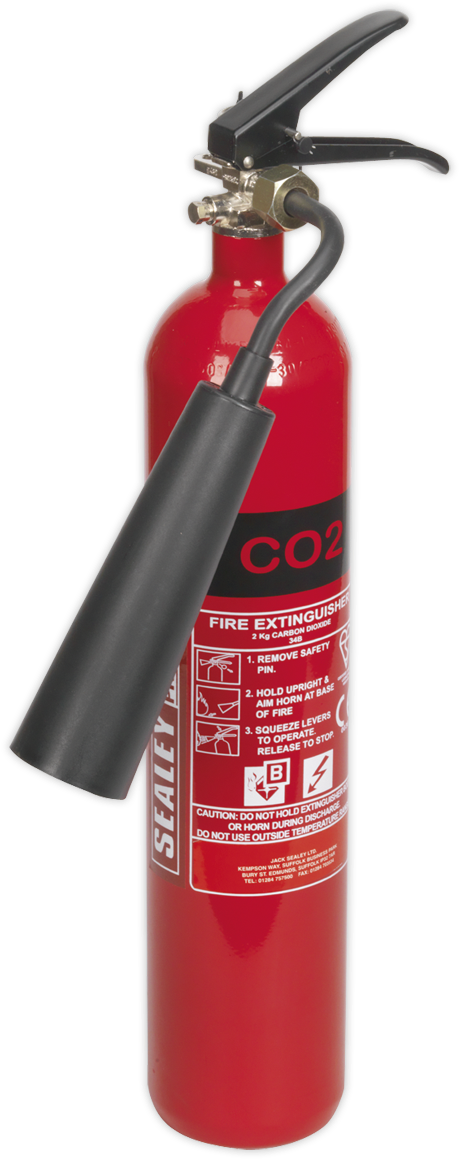 Details About Scde02 Sealey 2kg Carbon Dioxide Fire - Cylinder (1200x1200), Png Download