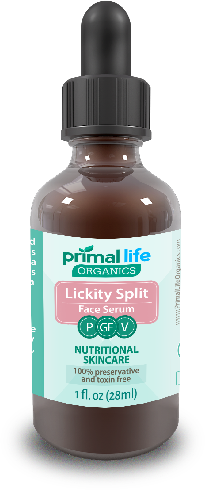 Lickity Split Face Serum, 1 Oz - Cosmetics (2000x2000), Png Download