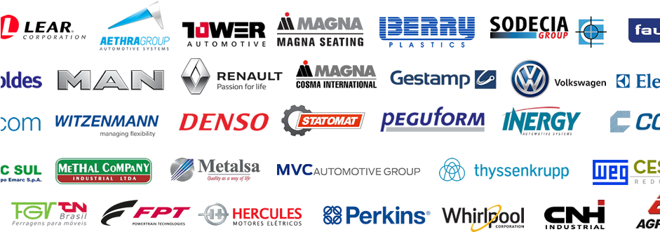 Clientes 1 - Trademark Position On Logo (940x350), Png Download