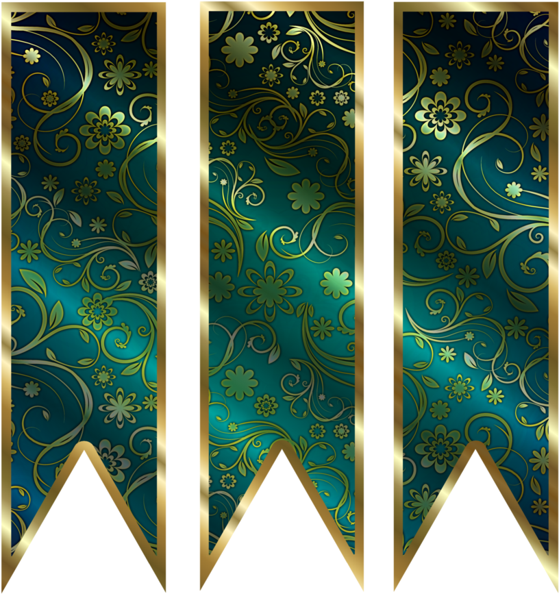 #free #scrapbook #ribbon #banner #bookmark #marker - Motif (876x913), Png Download