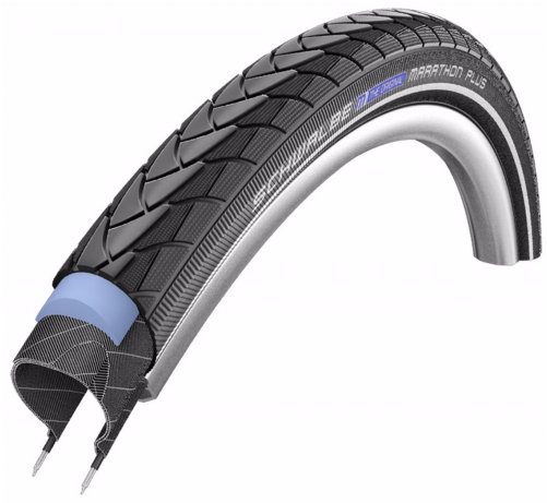 Schwalbe Marathon Plus Tyres - Schwalbe Marathon Plus 32 622 (880x460), Png Download