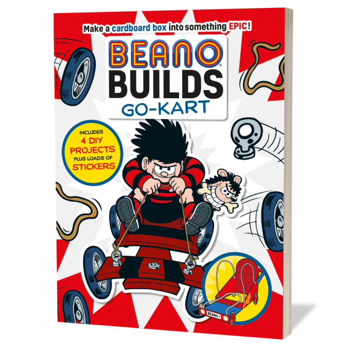 Go-kart' Activity Book - Beano Builds: Go-kart (700x700), Png Download