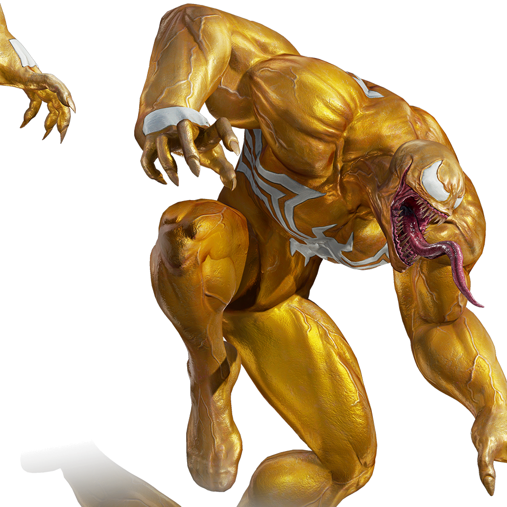 Venom And Anti-venom's Colors In Marvel Vs Capcom Infinite - Anti Venom Marvel Vs Capcom Infinite (1024x1024), Png Download
