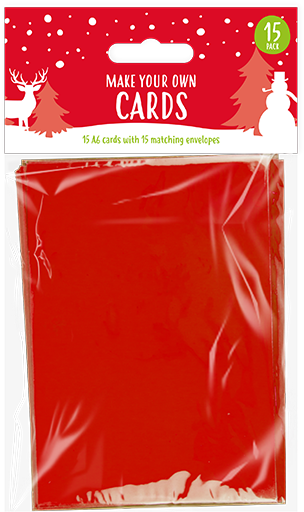 Christmas Cards Craft Set - Art Paper (800x620), Png Download