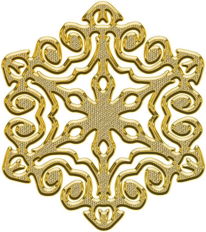 Орнамент Золотой Png (1280x1280), Png Download