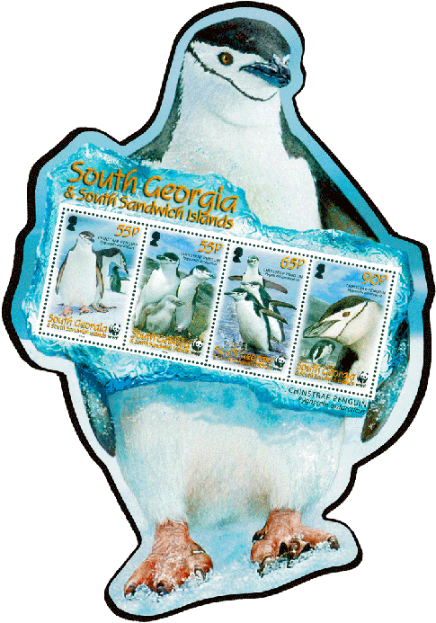 Impressive Penguin Sheet Measures 7 3/4 X 5 1/2 Inches - Illustration (485x700), Png Download