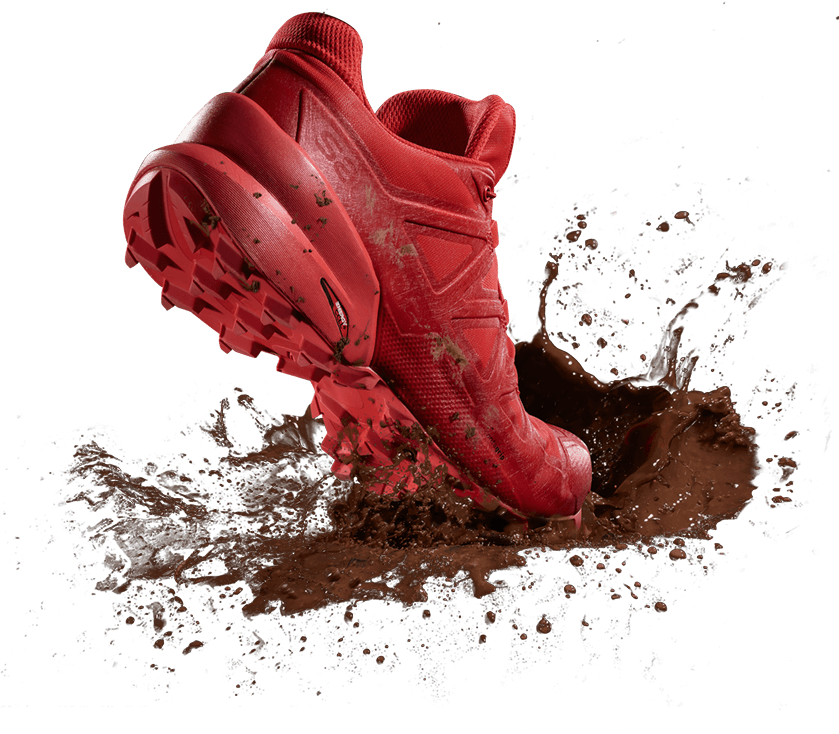 Shop Now > Muddy Shoe - Salomon Men's Speedcross 5 Shoe (851x743), Png Download