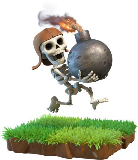 New Troop Art - Clash Of Clans Raged Barbarians (768x768), Png Download