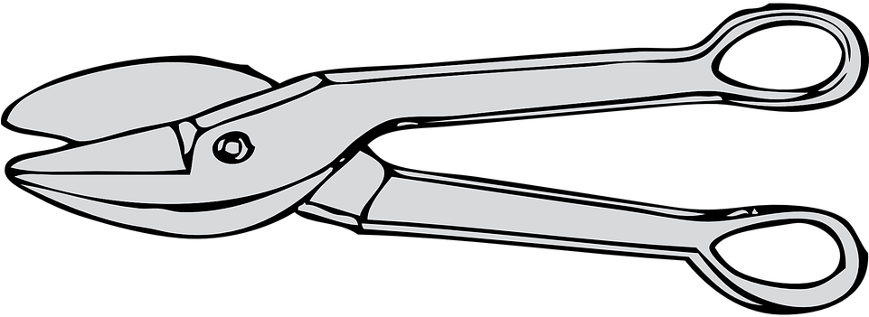 Scissors Tools Metal Free Vector Graphic On - Metal Shear Clipart (960x480), Png Download
