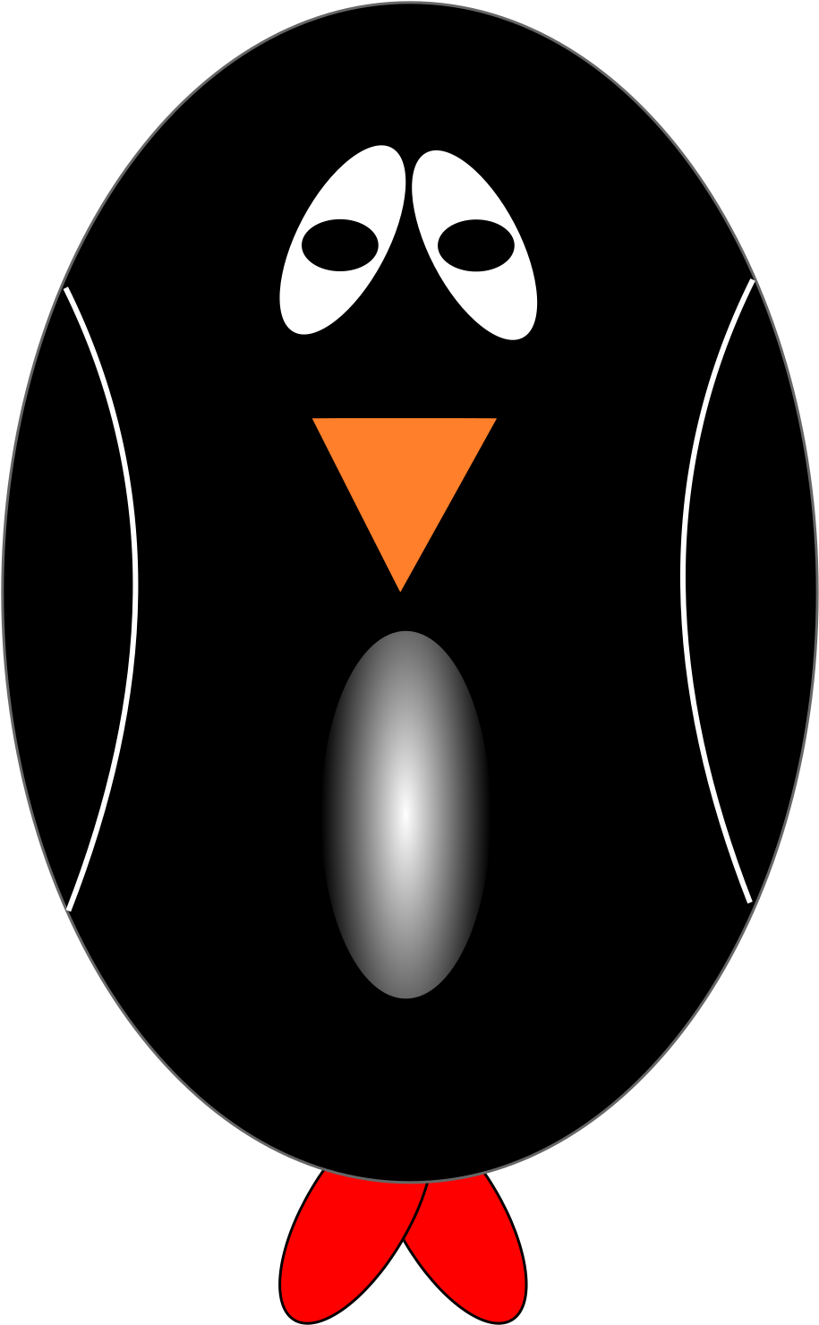 Nature Penguin Clipart - Adã©lie Penguin (915x1480), Png Download