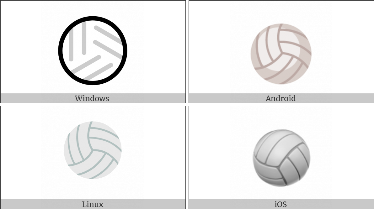 Volleyball On Various Operating Systems - Volleyball (1200x675), Png Download