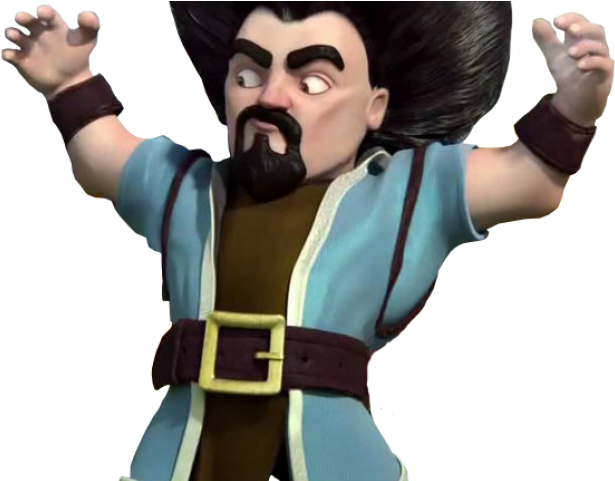 Clash Of Clans Clipart Wizard - Clash Royale Wizard (640x480), Png Download