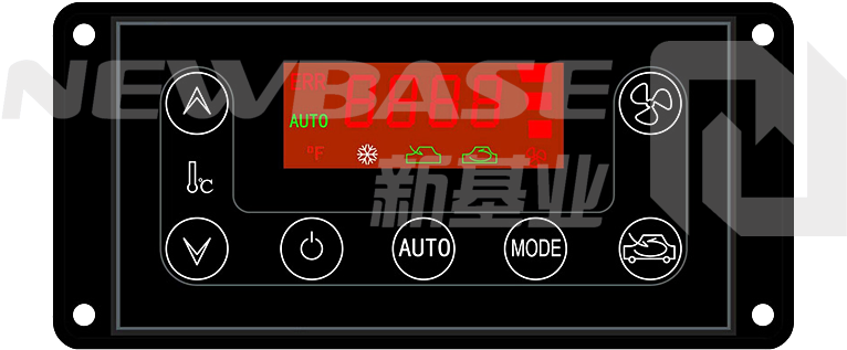 Bus Cooling Control Panel - Controlador De Aire Acondicionado De Bus (800x600), Png Download