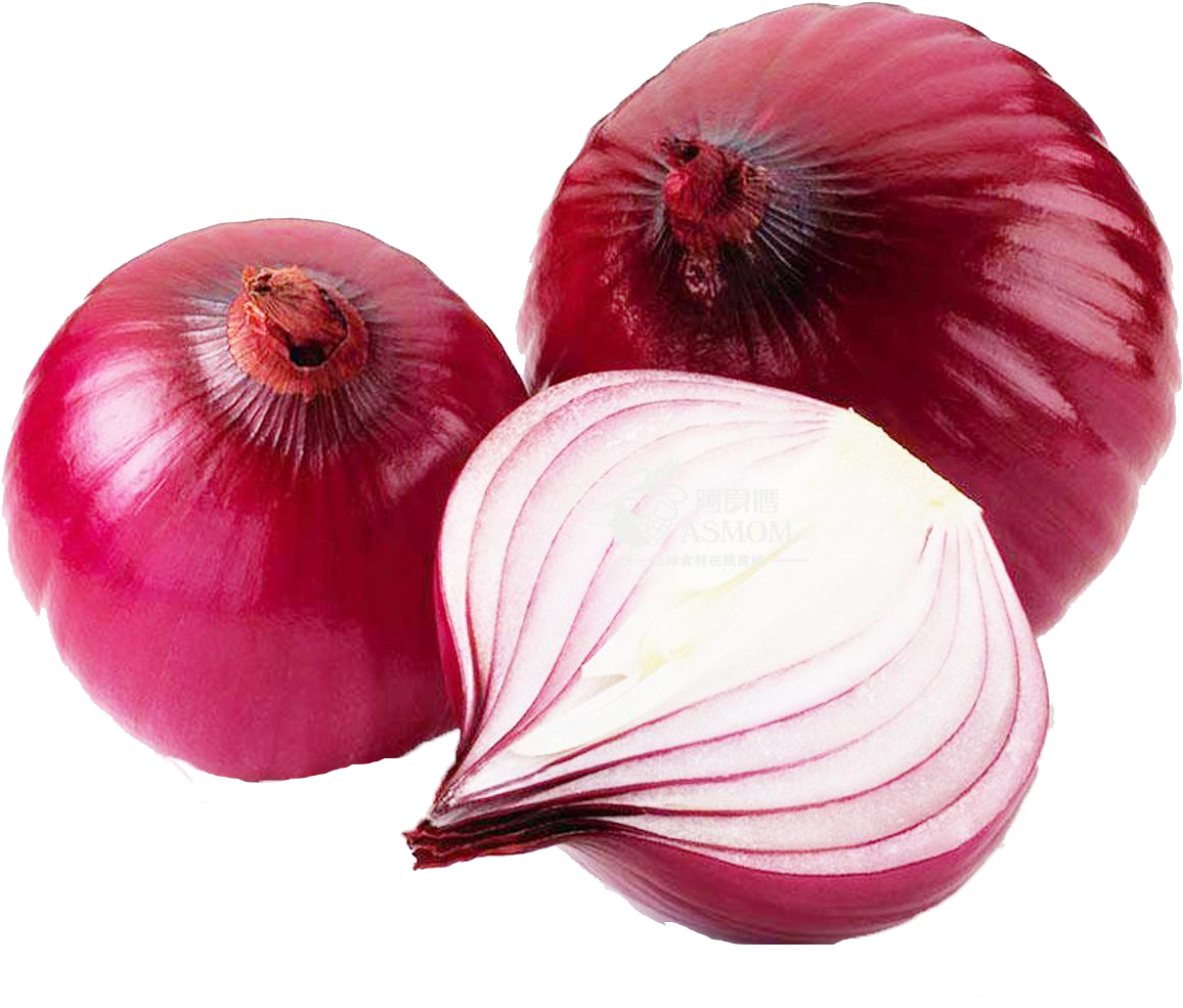 Red Onion Peeled (1400x1200), Png Download