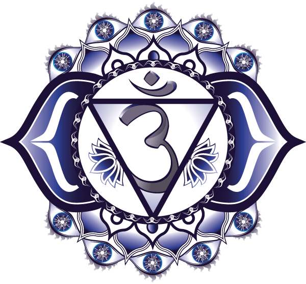 Sri Rama Rama Rameti Mantra/prayer - Chakra Du 3ème Oeil (600x558), Png Download