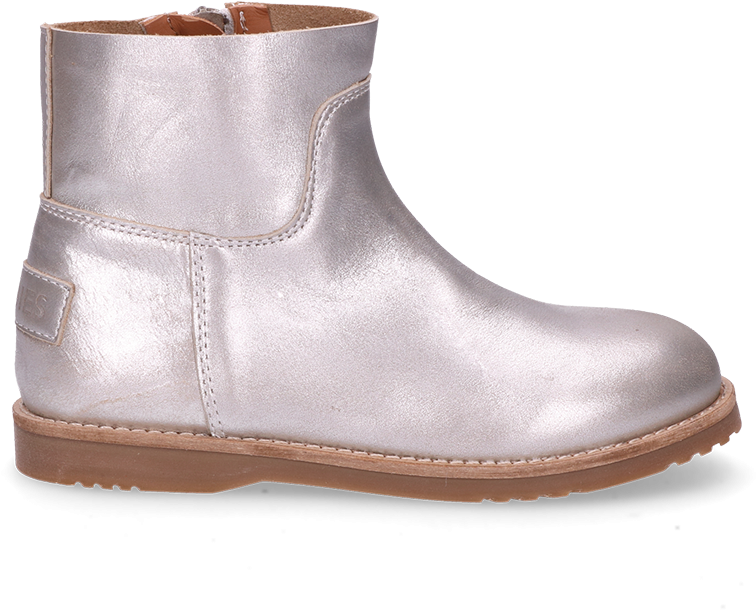 Kids Ankle Boot Leather 36 Till 39 Silver - Work Boots (840x840), Png Download