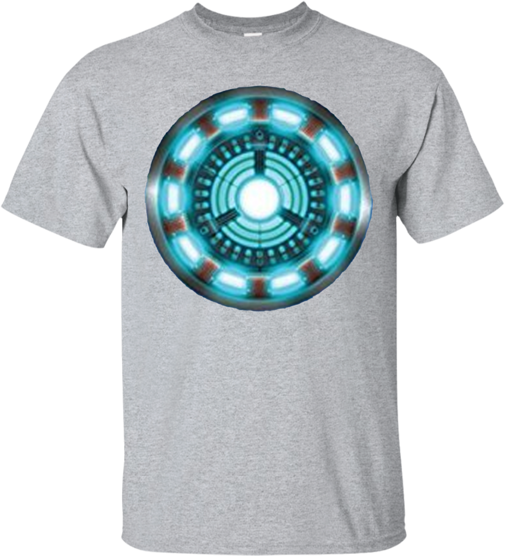 Iron Man Chest Light T Shirt - Alexandria Ocasio Cortez T Shirt (1155x1155), Png Download