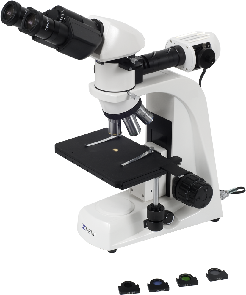Meiji Mt7000 Series Metallurgical Microscope - Bright Field Microscope Png (1000x1000), Png Download
