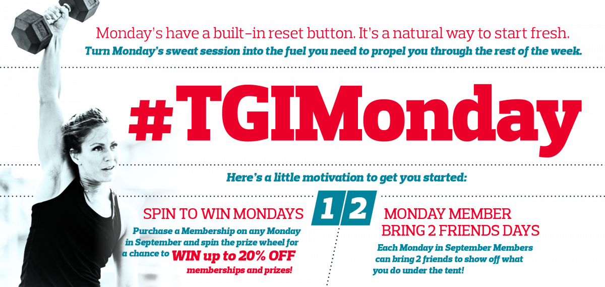 Monday's Have A Built-in Reset Button - Graphic Design (1200x569), Png Download