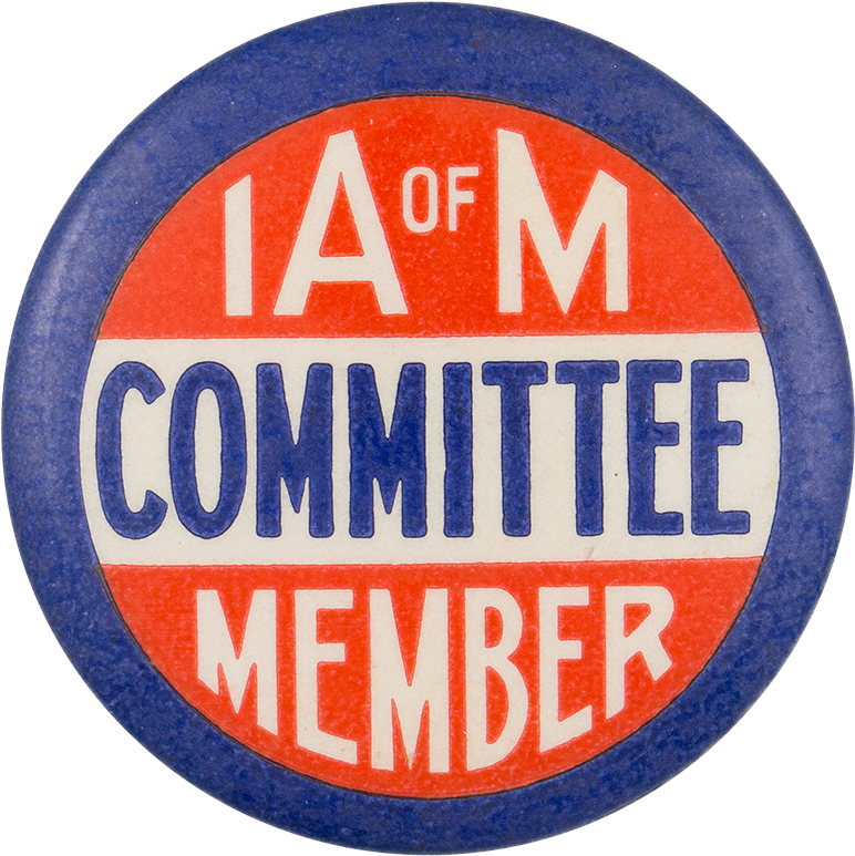 Ia Of M Committee Member Club Button Museum - Circle (1000x918), Png Download