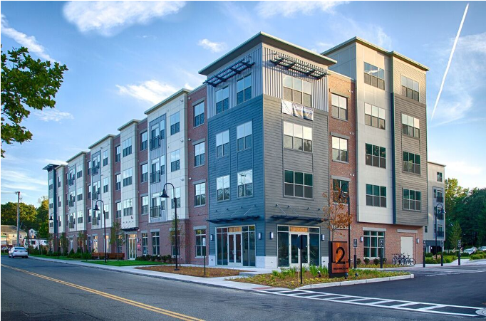 Brownfield Tax Credit Helps Create The Washington Apartments - Apartment (1140x450), Png Download