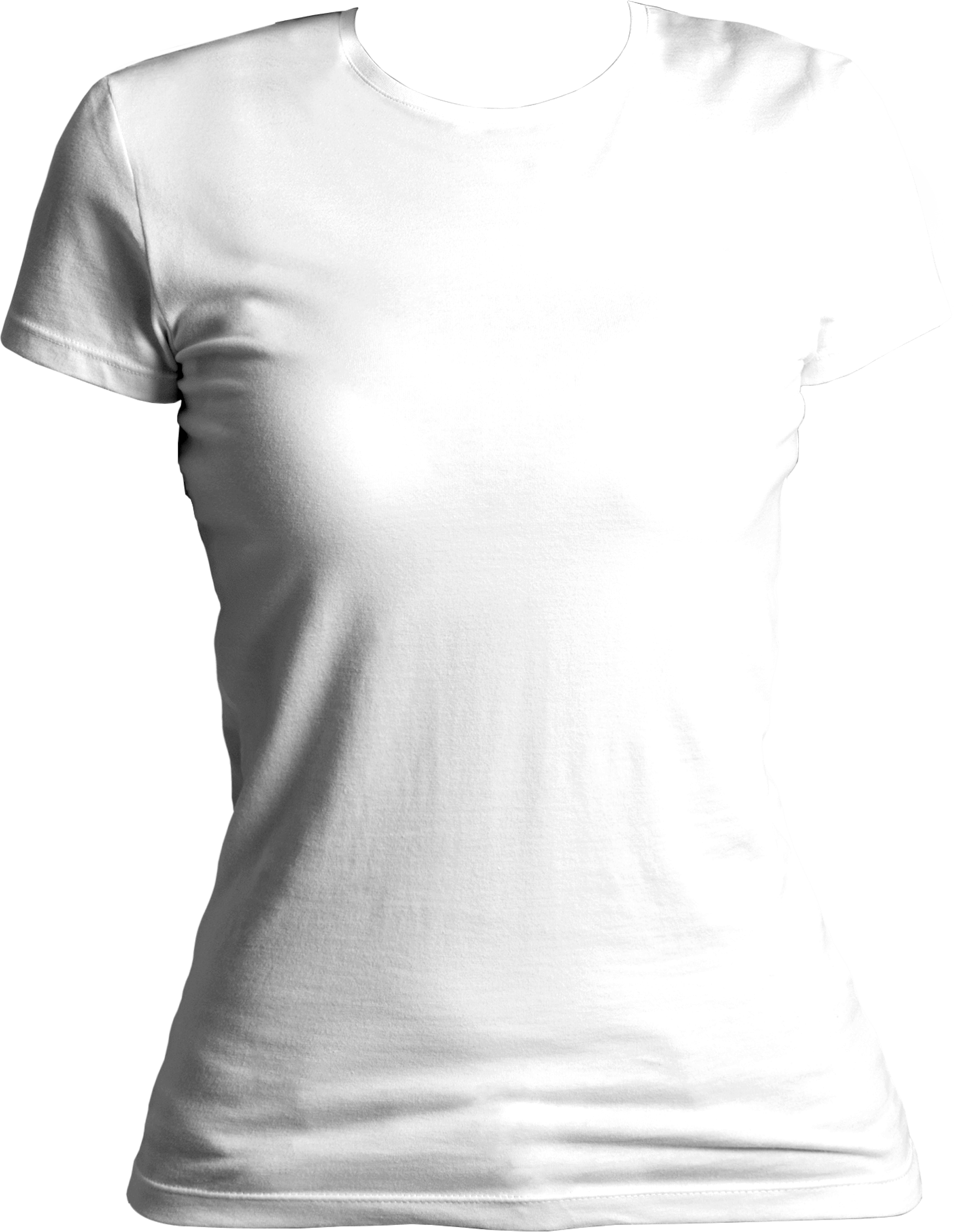 Crew Neck Shadow - Active Shirt (1803x2283), Png Download