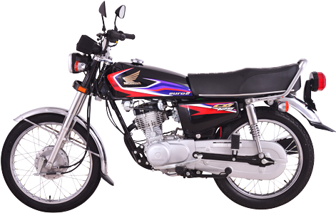 Motorcycle Bikes Prices In Pakistan - Honda 125 2018 Black (800x400), Png Download