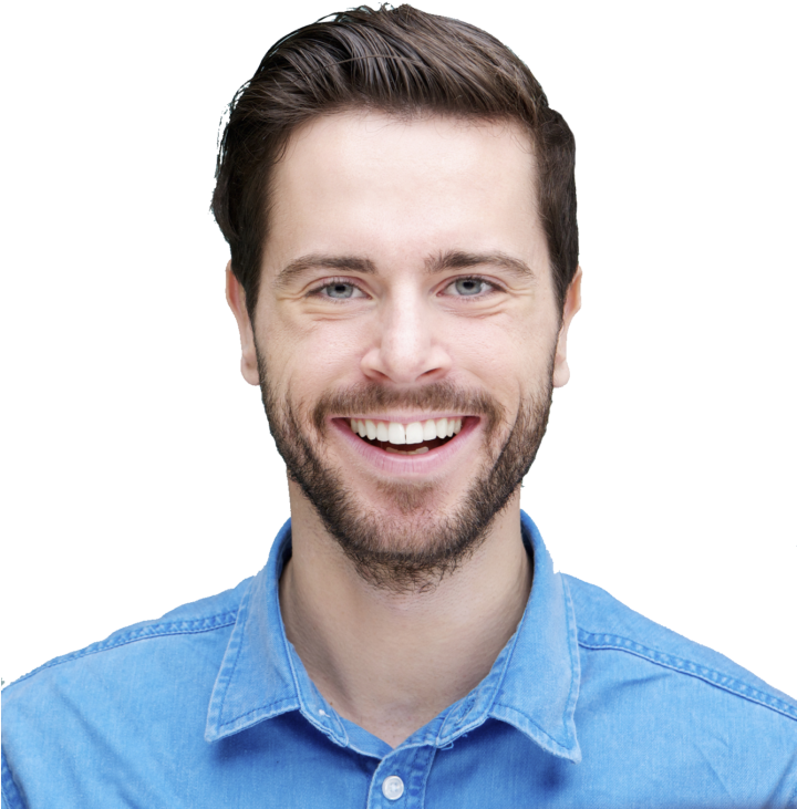 Click Here - Tooth (719x781), Png Download