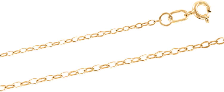 Chain From Yellow Gold Of 585 Assay Value - Chain (750x750), Png Download