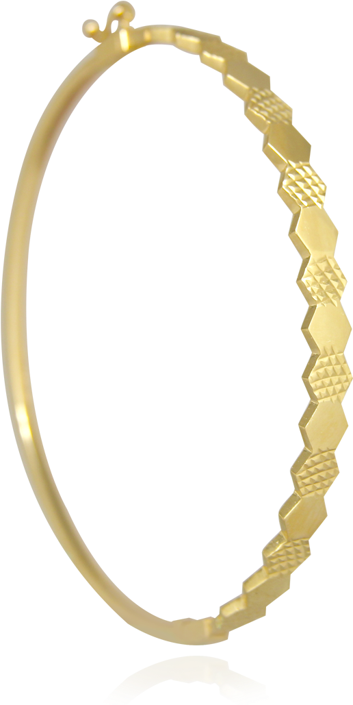 Diana Bangle By Oro China Jewelry - Bangle (1000x1085), Png Download