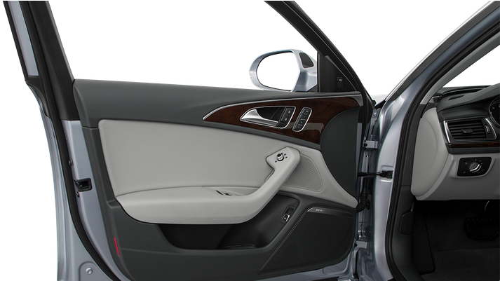 Inside Of Driver's Side Open Door, Window Open - Audi A6 (800x400), Png Download