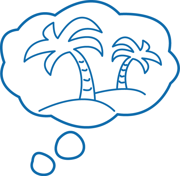 Treadway Travel Company You Dream We Plan You Relax (619x607), Png Download