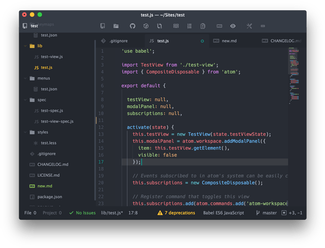Share Your Stylesheet - Material Theme Vs Code (655x500), Png Download