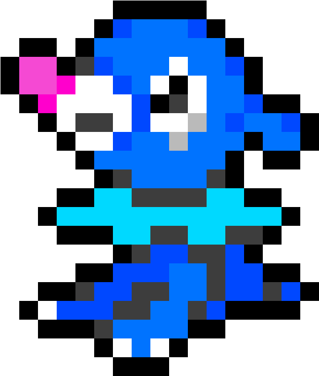 Popplio - Code Lyoko Pixel Art (1184x1184), Png Download
