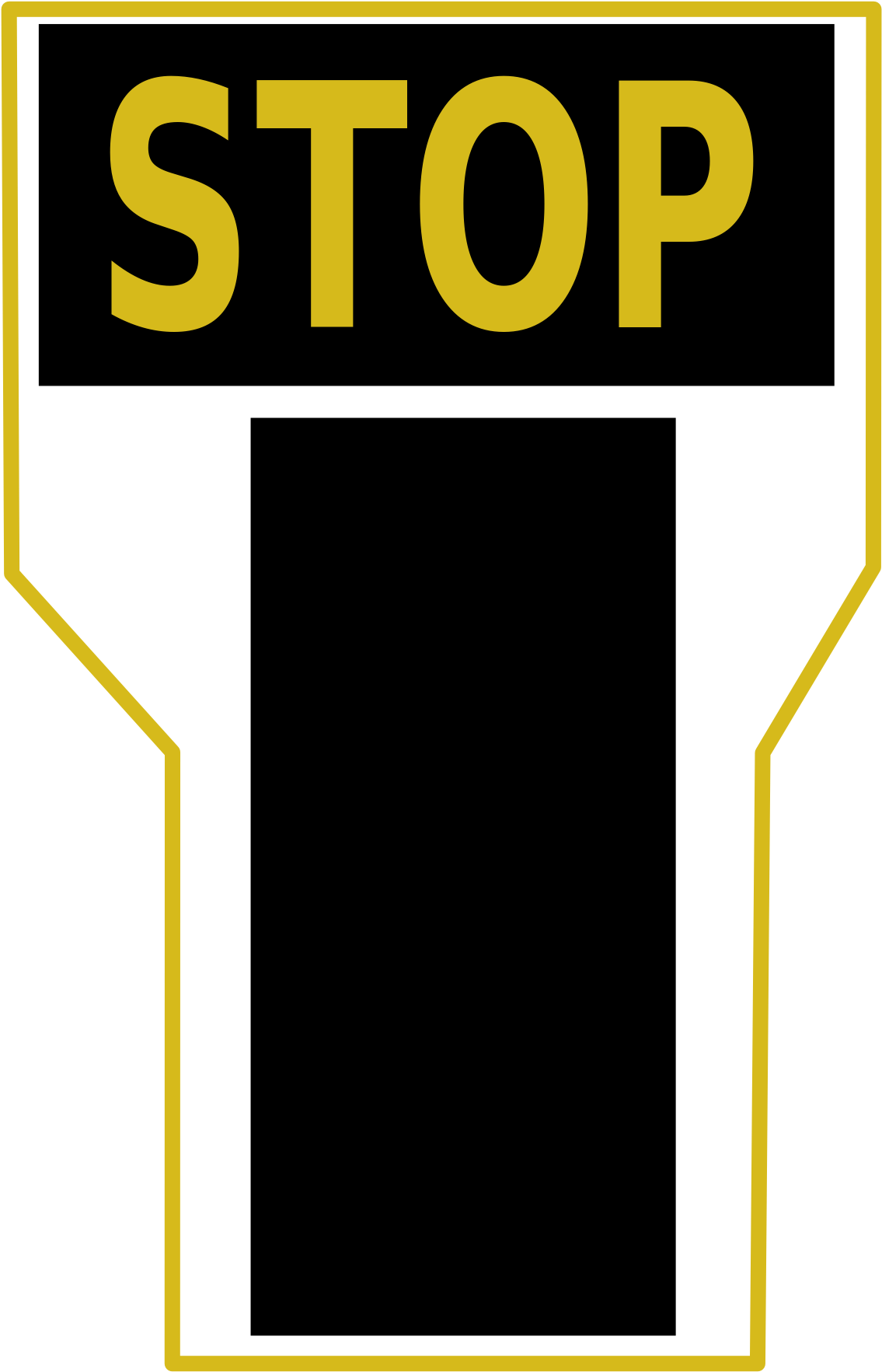 Vdgs Andocken Honeywell - Sign (1200x1800), Png Download