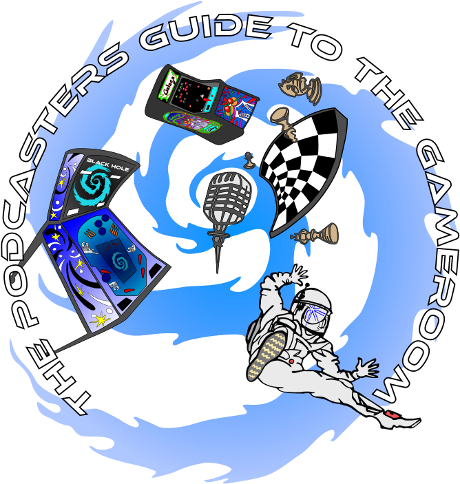 A Podcast About Classic Arcade, Board Games, Pinball - Illustration (750x750), Png Download