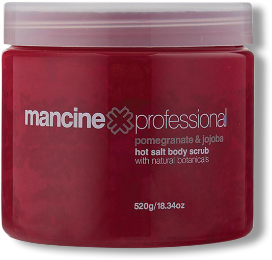 Mancine Hot Salt Scrub Pomegranate & Jojoba - Cocina Facil Revista (600x600), Png Download