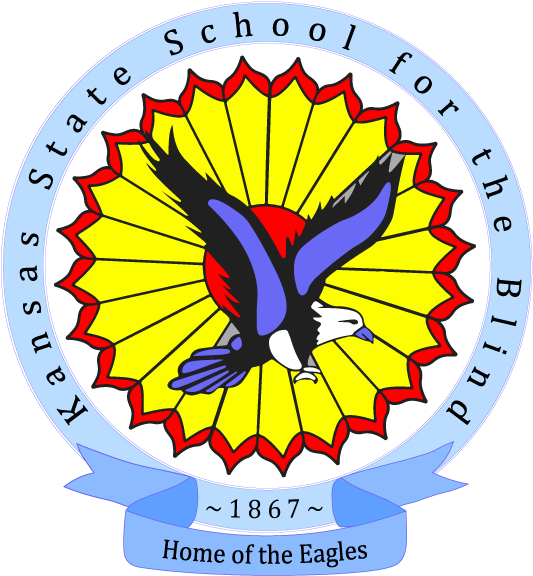 Kansas State School For The Blind - Kansas State School For The Blind Logo (550x588), Png Download
