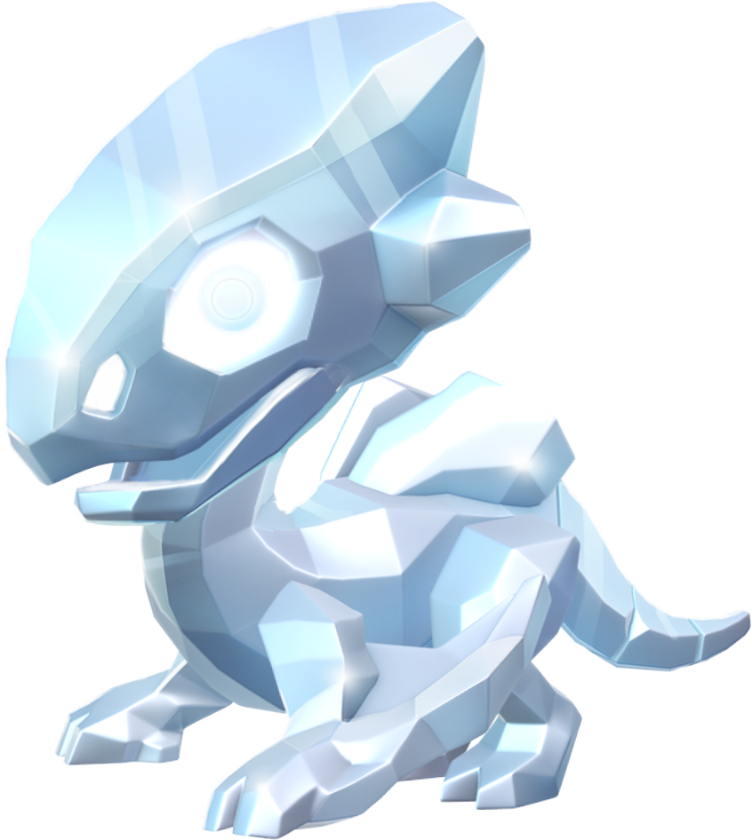 Crystal Dragon Baby - Dragon Mania Dragon Cristal (846x946), Png Download