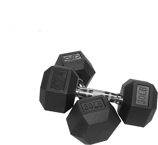 Shop For Weights At Fitnessgearusa - Dumbbell (750x675), Png Download
