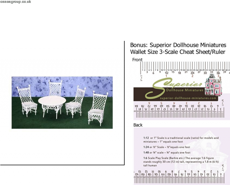 Get The Latest Dollhouse Miniature Gathering Table - Dollhouse (800x785), Png Download