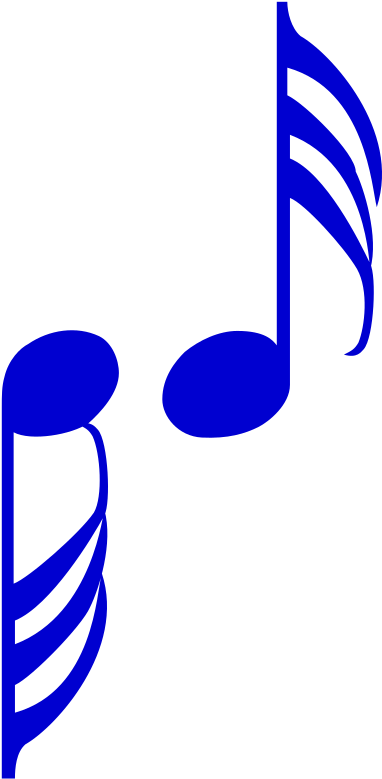 This Image Rendered As Png In Other Widths - Demi Semi Quaver Note (500x882), Png Download